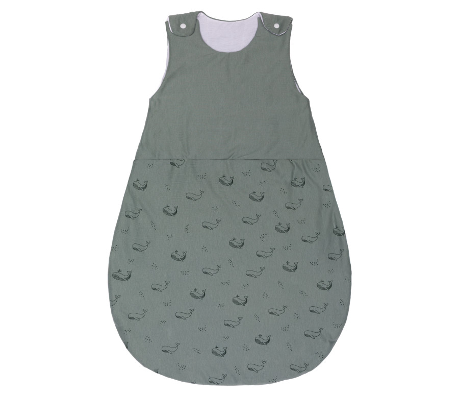 Fillikid Dětský pytel na spaní celoroční whale green 60 cm Fillikid Dětský pytel na spaní celoroční whale green 60 cm