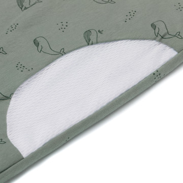 Fillikid Dětský pytel na spaní celoroční whale green 60 cm