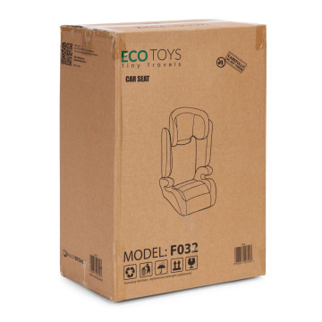 Dětská autosedačka 2v1 – podsedák i-Size, s držákem na nápoje, 100–150 cm