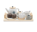 Dětský dřevěný čajový set Montessori Baby Mix