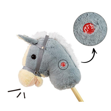 Hobby Horse se zvukem Milly Mally grey