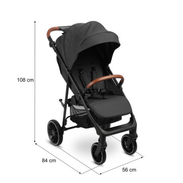 Sportovní kočárek Elma Dark Grey