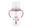 Kojenecká láhev NUK Perfect Match na učení s brčkem BEAR 260 ml