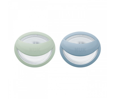 Dudlík NUK Perfect Match 0-6m 2 ks green/blue