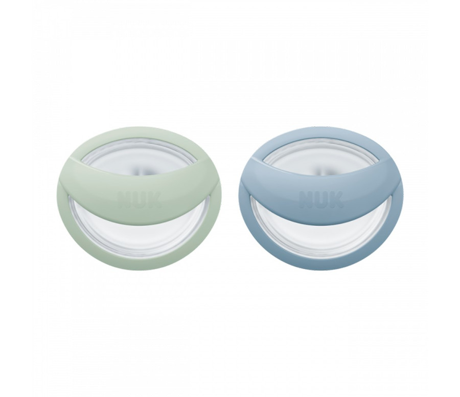Dudlík NUK Perfect Match 0-6m 2 ks green/blue, Zelená 0-6 m Dudlík NUK Perfect Match 0-6m 2 ks green/blue, Zelená 0-6 m