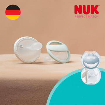 Dudlík NUK Perfect Match 0-6m 2 ks green/blue, Zelená 0-6 m