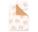 Oboustranný Set z Velvet do kočárku New Baby Love Teddy Bear beige