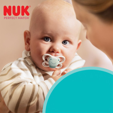 Dudlík NUK Perfect Match Air FOX/BEAR 0-2m 2ks box, Dle obrázku 0-2 m