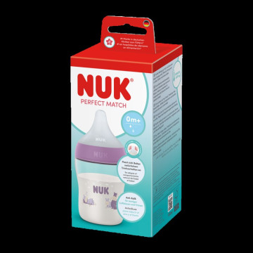 Kojenecká láhev NUK Perfect Match Temperature Control 150 ml Sheep, Dle obrázku