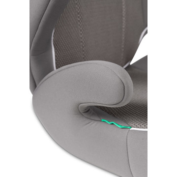 Dětská autosedačka Breezy 2 v 1, 100–150 cm, šedá