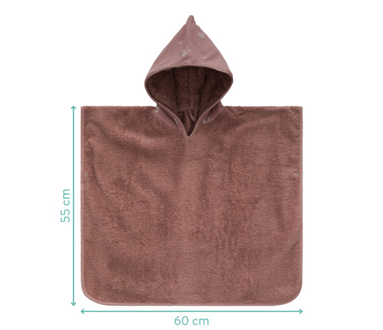 Fillikid dětské pončo dandelion pink