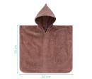 Fillikid dětské pončo dandelion pink