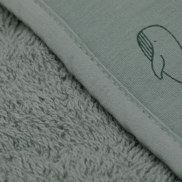 Fillikid dětské pončo whale green