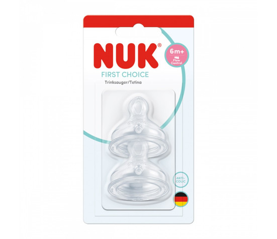 Savička Flow First Choice Control Nuk 6+ m 2 ks