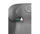 Dětská autosedačka Breezy 2v1 s isofixem, 100-150cm, šedá