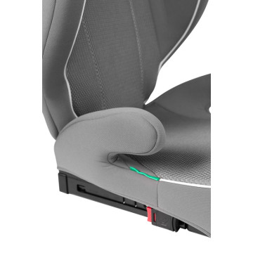 Dětská autosedačka Breezy 2v1 s isofixem, 100-150cm, šedá