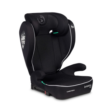 Dětská autosedačka Breezy 2v1 s isofixem, 100-150cm, černá