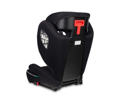 Dětská autosedačka Breezy 2v1 s isofixem, 100-150cm, černá