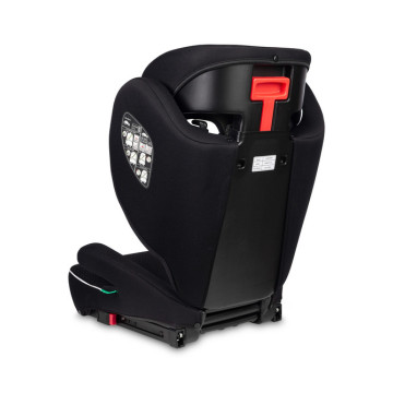 Dětská autosedačka Breezy 2v1 s isofixem, 100-150cm, černá