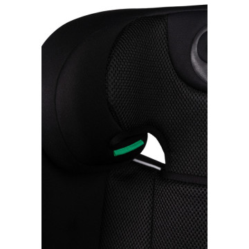 Dětská autosedačka Breezy 2v1 s isofixem, 100-150cm, černá