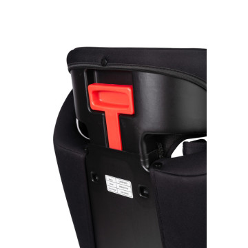 Dětská autosedačka Breezy 2v1 s isofixem, 100-150cm, černá