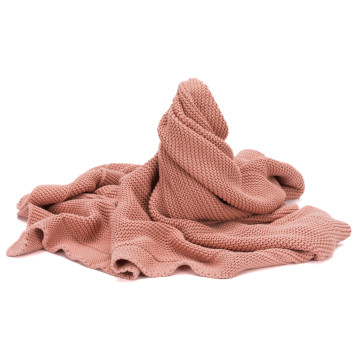 Fillikid Pletená dětská deka Knit rose