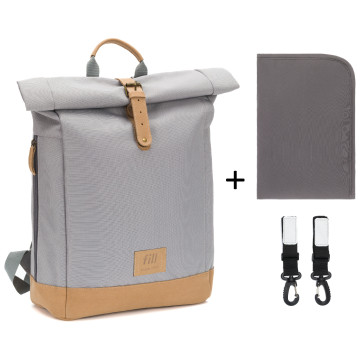 Fillikid Batoh na pleny Berlin stone grey