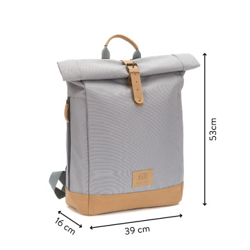 Fillikid Batoh na pleny Berlin stone grey