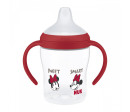 Kojenecká láhev NUK Perfect Match na učení DISNEY Minnie red 150 ml