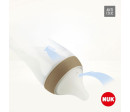 Savička Perfect Match Nuk M (3+) 2 ks, Transparentní