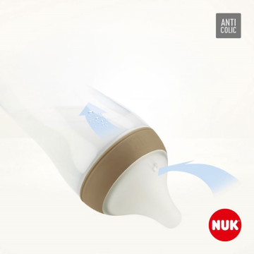 Savička Perfect Match Nuk M (3+) 2 ks, Transparentní