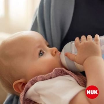 Savička Perfect Match Nuk M (3+) 2 ks, Transparentní