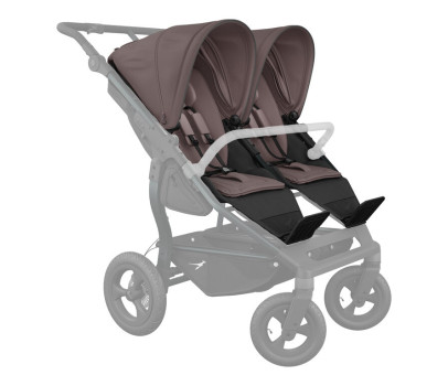 Tfk stroller seats duo brown