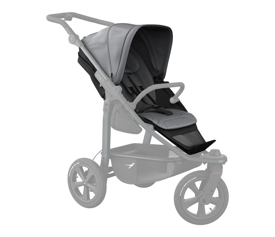 Tfk stroller seat unit mono/pro grey