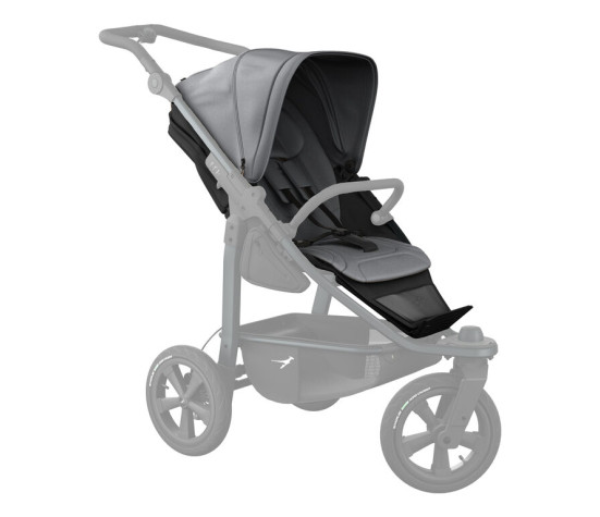 Tfk stroller seat unit mono/pro grey