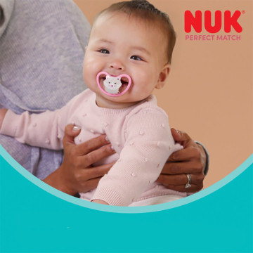 Dudlík NUK Perfect Match Air Night FIREFLY/LION 6-18m 2ks box, Dle obrázku 6-18 m