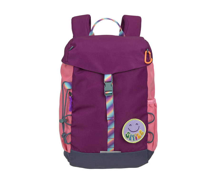 LÄSSIG Big Outdoor Backpack Unique berry/pink LÄSSIG Big Outdoor Backpack Unique berry/pink
