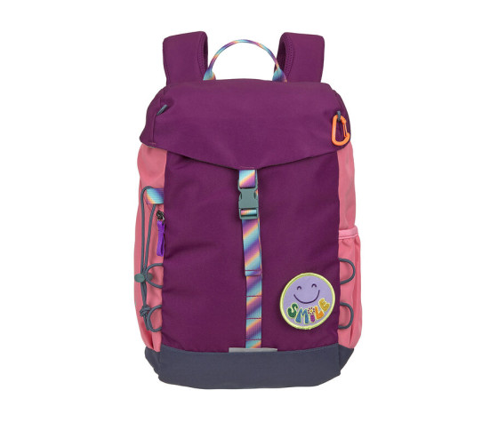 LÄSSIG Big Outdoor Backpack Unique berry/pink