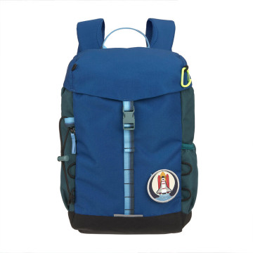 LÄSSIG Big Outdoor Backpack Unique blue/green
