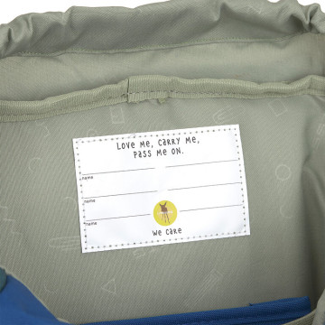 LÄSSIG Big Outdoor Backpack Unique blue/green