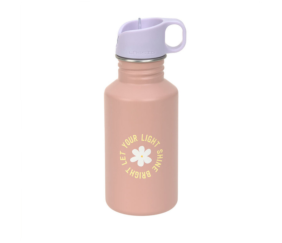 LÄSSIG Bottle Stainless Steel Pattern Party rose/lilac