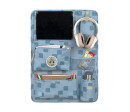 LÄSSIG Car Wrap-to-Go Pattern Party blue