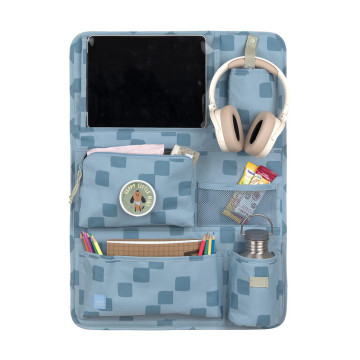 LÄSSIG Car Wrap-to-Go Pattern Party blue