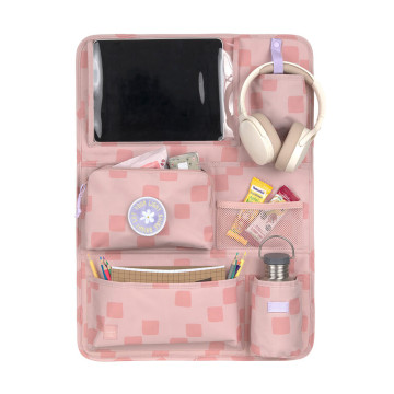 LÄSSIG Car Wrap-to-Go Pattern Party rose