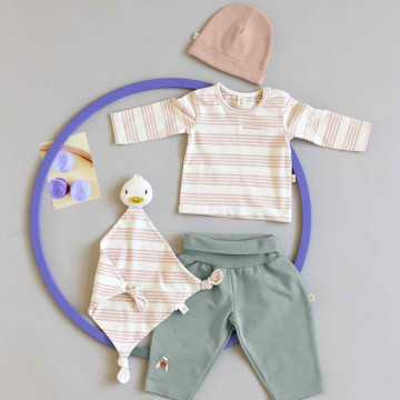 LÄSSIG Cuddle Cloth Gots duck
