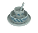 LÄSSIG Dish Set PP/Cellulose Tiny Team dog