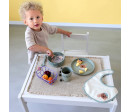 LÄSSIG Dish Set PP/Cellulose Tiny Team dog