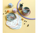 LÄSSIG Dish Set PP/Cellulose Tiny Team dog