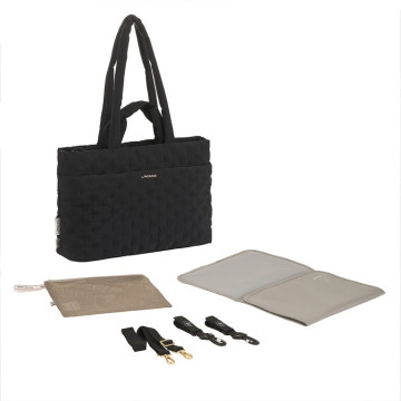 LÄSSIG Liva Shoulder Bag Quilted black