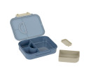 LÄSSIG Lunchbox Bento Pattern Party blue/green